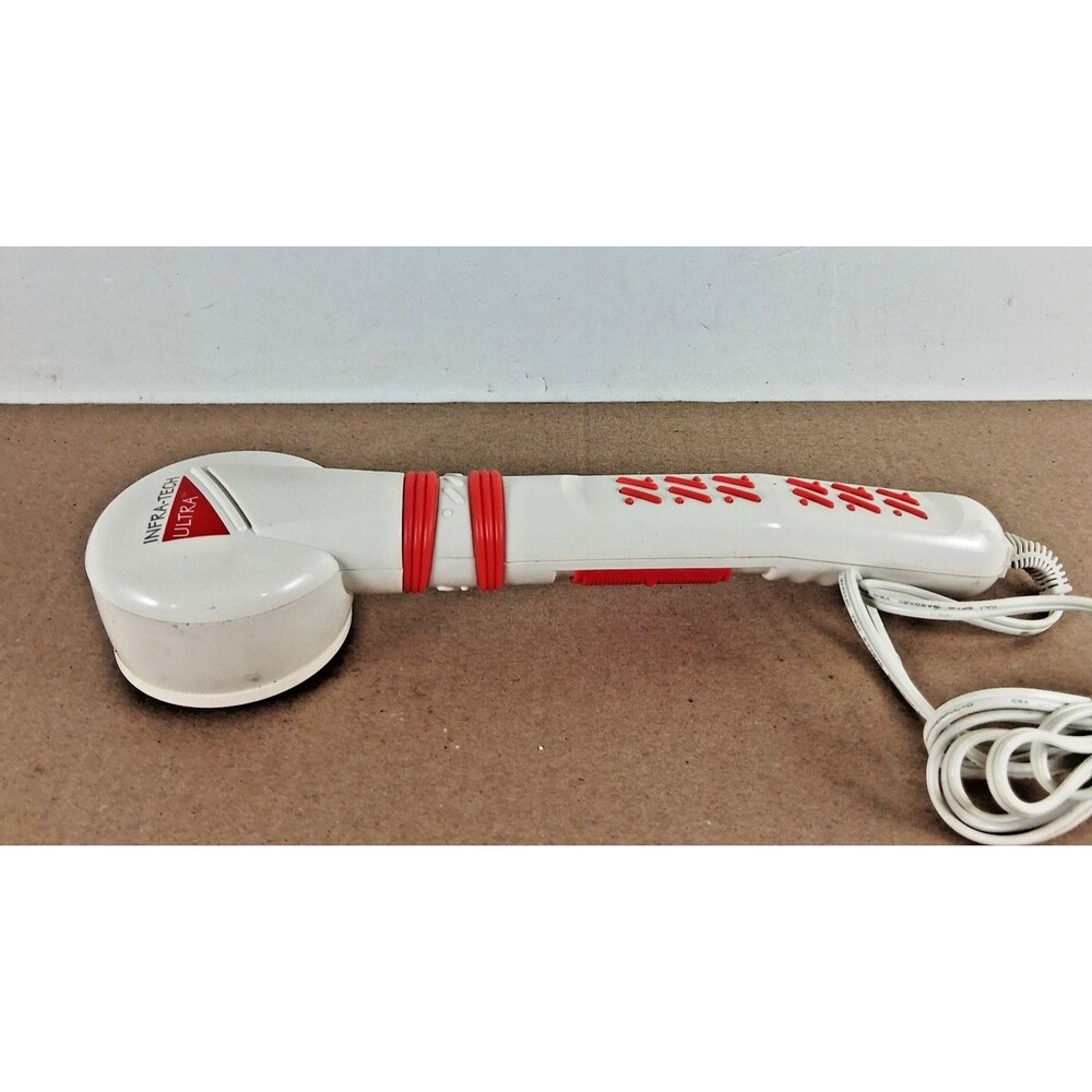 Homedics Massager Infra-Tech Ultra Infrared Heated Model QB-60 Vintage Tested
